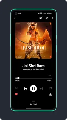 Musify-Online Music Player android App screenshot 1