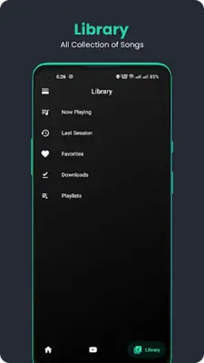 Musify-Online Music Player android App screenshot 2